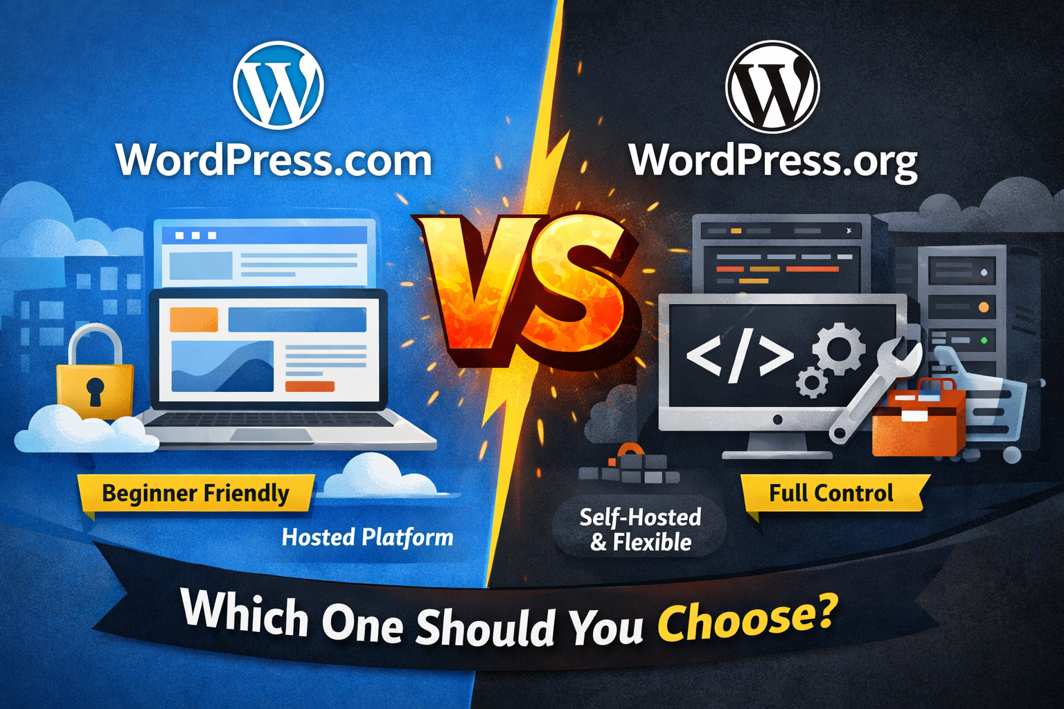 WordPress.com vs WordPress.org: Which One Should You Choose?