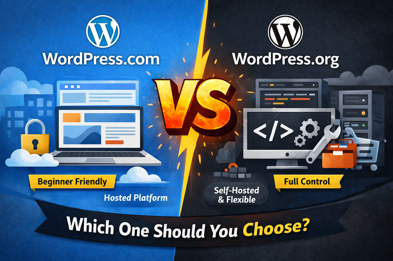 WordPress.com vs WordPress.org: Which One Should You Choose?