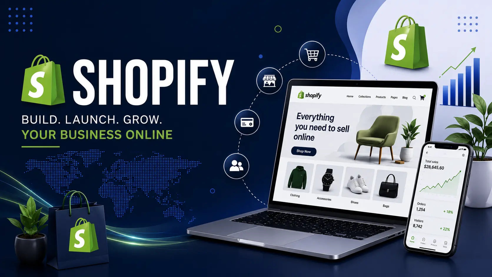 Create powerful online stores easily